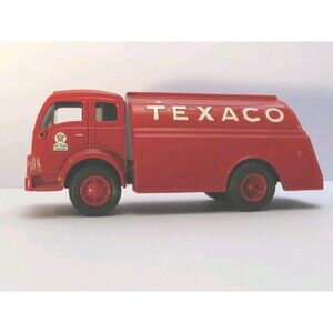 Vtg Texaco Tanker Truck Bank W/key In Box Collector Series 13#